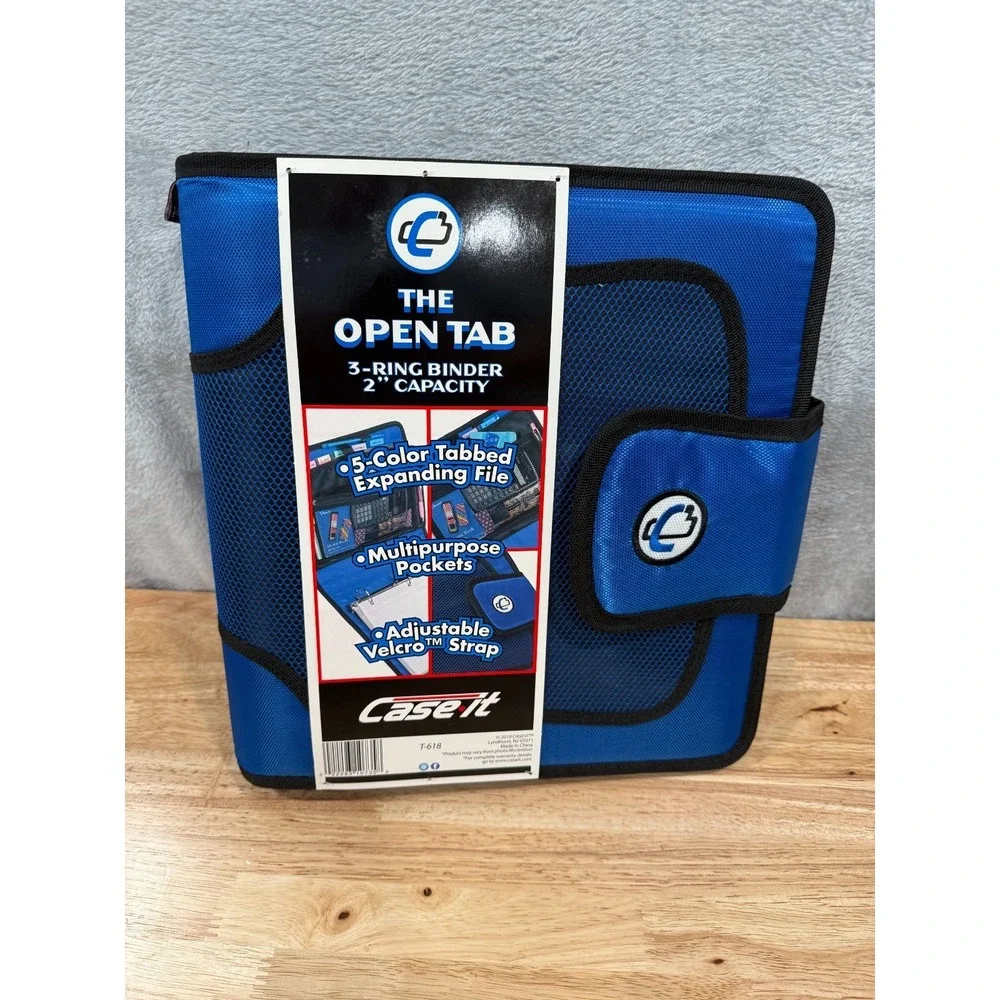 Case‎ It Open Tab 3 Ring Binder 2